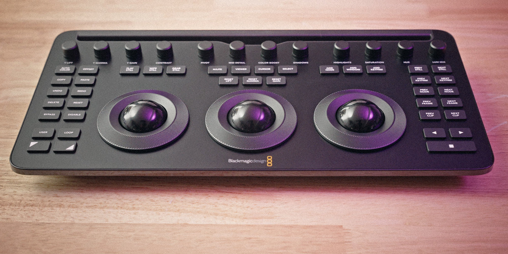 The Best Portable Micro Colour Grading Panel Is a DaVinci Resolve By Blackmagic Design