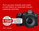 Canon Travel Cashback