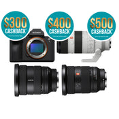 Sony a7 V with 16-35mm F2.8 GM II, FE 24-70mm F2.8 GM II and FE 70-200mm F2.8 GM II Lens