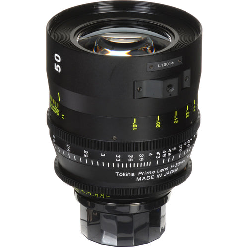 Tokina Vista-P 50mm T1.5 Cinema Lens (PL Mount)