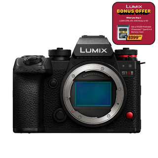 Panasonic LUMIX S1R II Mirrorless Camera Body Only