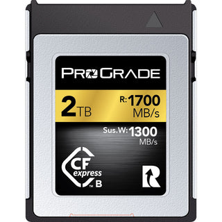 ProGrade Digital Gold 2TB CFexpress 2.0 Type B 1700MB/s Memory Card