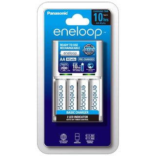 Eneloop Basic Charger K-KJ51MCC4TA (4pcs AA Eneloop)
