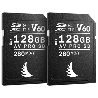 Angelbird MatchPack AV PRO 128GB SDXC UHS-II 280MB/s Memory Card for Fujifilm (2 Pack) - V60