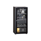 Wonderful AD-139CH, 163 Litre Dry Cabinet with 3 Trays and Digital Hygrometer
