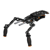 Bright Tangerine KASBAH Atman Universal Shoulder Rig & Hand Grip Kit (Two-Axis BUD VCT-14)
