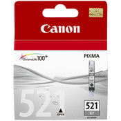 Canon CLI521GY Ink Cartridge 1370 Pages - Grey