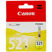 Canon CLI521Y Ink Cartridge 510 Pages - Yellow