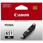 Canon CLI651BK Inkjet Cartridge 330 Pages - Black