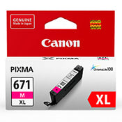 Canon CLI671XLM Ink Cartridge High Yield 680 Pages - Magenta