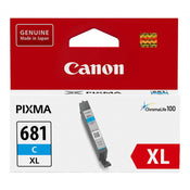 Canon CLI681XLC High Yield Ink Cartridge 515 Pages - Cyan