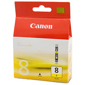 Canon CLI8Y Bubblejet Ink Cartridge 280 Pages - Yellow