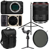 Canon EOS R6 V with RF 20-50mm f/4L IS USM PZ Lens (Master Kit)