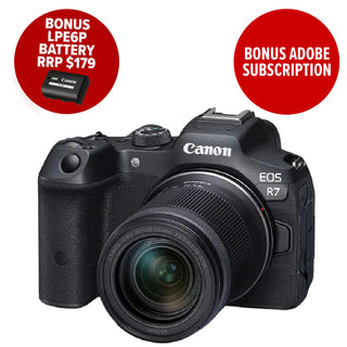 Canon EOS R7 APS-C Mirrorless Digital Camera with RF-S 18-150mm f/3.5-6.3 IS STM Lens