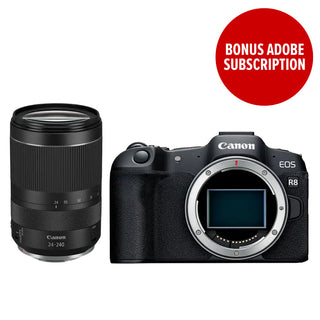 Canon EOS R8 Kit with RF 24-240mm f/4-6.3 IS USM Lens