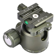 Sunwayfoto XB-44DLG Low Profile Ball Head with Duo-lever Clamp (Army Green)