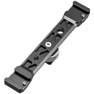 Leofoto AM-8-3 Dual Cold Shoe Adapter with Hot Shoe Mount