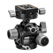 Leofoto G3 50mm 3-Axis Geared Head with BPL-50N Plate