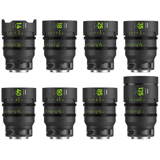 NiSi ATHENA PRIME Full Frame Cinema 8 Lens Master Kit (RF Mount)