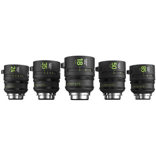 NiSi Aureus Prime Full Frame T1.4 Cinema Lens Kit - Includes 5 Lenses + Hard Case (PL Mount)