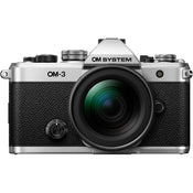 OM SYSTEM OM-3 Silver Mirrorless Camera with 12-45mm Kit