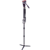 Miller AirV Fluid Head with Solo-Q Pod Base, Base Clamp Nut & Versa Camera Plate