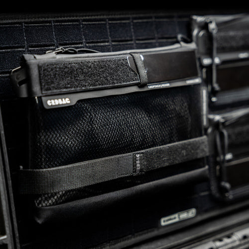 CRDBAG Elastic Strap for MOLLE to GRID-LID (2-Pack)