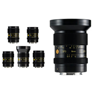 Cooke SP3 Full-Frame 6-Lens Prime Set (18/25/32/50/75/100mm, Sony E)