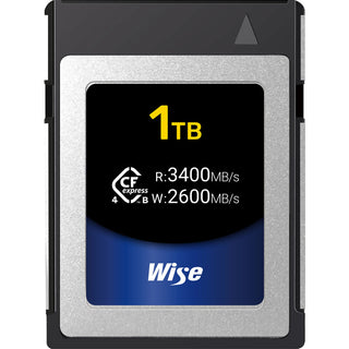 Wise 1TB CFexpress Type B 4.0 3400MB/s Memory Card