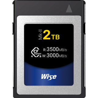 Wise 2TB CFexpress Type B 4.0 Mark II 3500MB/s Memory Card