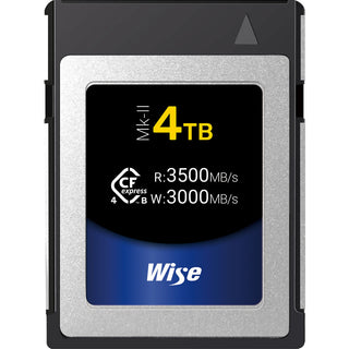 Wise 4TB CFexpress Type B 4.0 Mark II 3500MB/s Memory Card