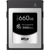 Wise 660GB CFexpress Type B 4.0 PRO Mark II 3400MB/s Memory Card