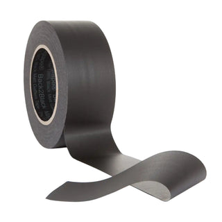 Le Mark Magtape Back to Matt Black Gaffer Tape with Black Adhesive
