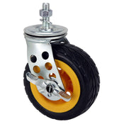 Rock N Roller 5 X 2 Ground Glider Wide Caster with Brake Upgrade for R8 R10 2pk