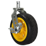 Rock N Roller 8 X 3 Ground Glider Wide Caster with Brake Upgrade for R12 2pk