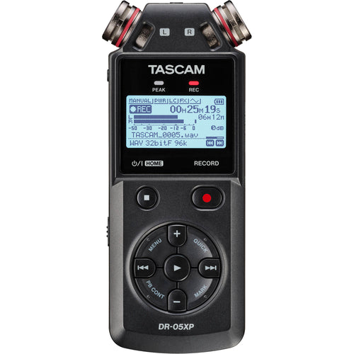 Tascam DR-05XP 2-Channel 32-Bit Float Portable Audio Recorder