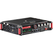 Tascam 4-Channel 32-Bit Float Field Recorder with Mixer, Timecode, and HDMI Sync