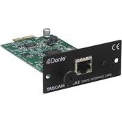 Tascam 2-In / 2-Out Dante Interface Card for SS-R250N and SS-CDR250N Audio Recorders