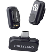 Hollyland Lark A1 Wireless Microphone Mini Combo With USB C Connector No Charging Case