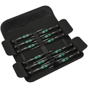 Wera Kraftform Micro Set Screwdriver Set for Electronic Applications 12 Peice 073675