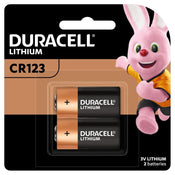 Duracell High Power Lithium CR123 Batteries (2 Pack)