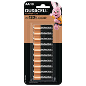 Duracell Coppertop Alkaline AA Batteries (10 Pack)