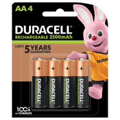 Duracell Rechargeable AA Batteries (4 Pack)