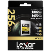 Lexar Professional Gold 256GB CFexpress 4.0 Type A 1800MB/s Memory Card
