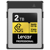 Lexar Professional Gold 2TB CFexpress 4.0 Type B 3600MB/s Memory Card