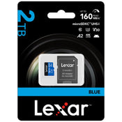 Lexar Blue 2TB microSDXC UHS-I 160MB/s Memory Card - V30