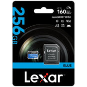 Lexar Blue 256GB microSDXC UHS-I 160MB/s Memory Card - V30
