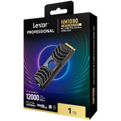Lexar Internal NM1090 M.2 2280 PCIe Gen5x4 NVMe SSD RGB FAN Heatsink 1TB