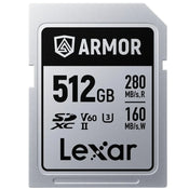 Lexar Armor Silver Pro 512GB SDXC UHS-II 280MB/s Memory Card - V60