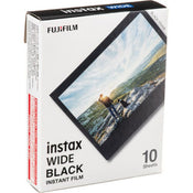 Fujifilm Instax Wide Black Frame Film 10 Pack